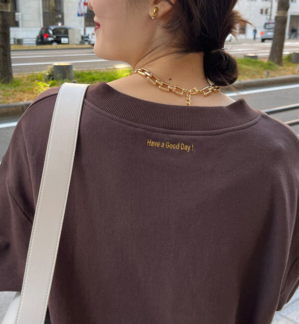  「【インフルエンサー OKOCHI企画】ハーフジップスウェット」|Tシャツ・カットソー|