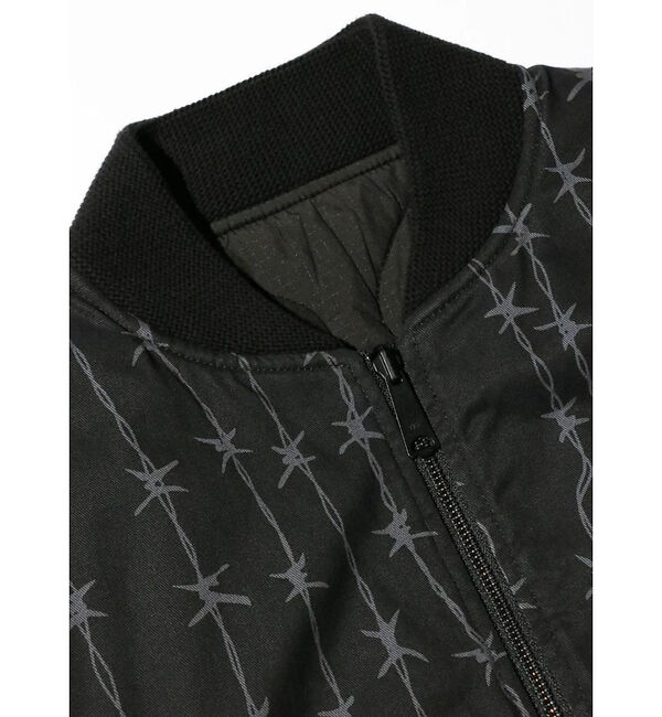 ABAHOUSE「【MADE IN STANDARD】PRINTED MA-1 VEST REVE」|ベスト・ジレ|
