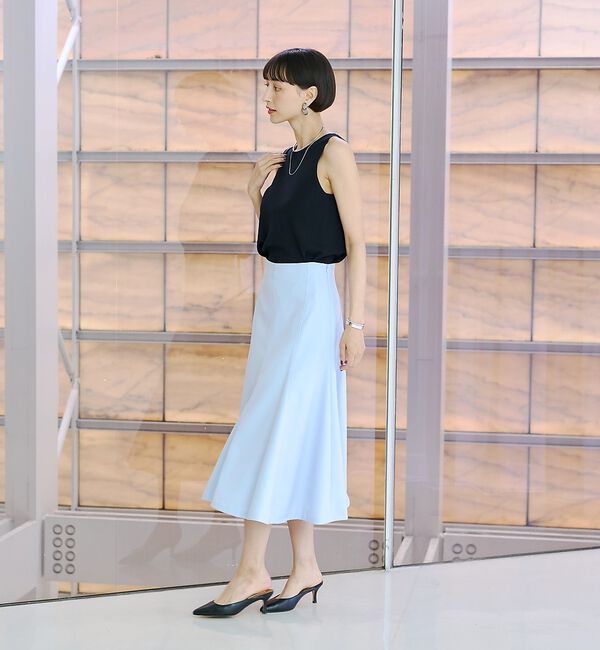 Rouge vif「【XSサイズ展開】フレアサーキュラースカート」|スカート|