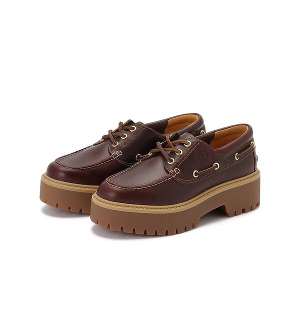 Rouge vif「【Timberland/ティンバーランド】STONE STREET BOAT S」|その他|ダークブラウン
