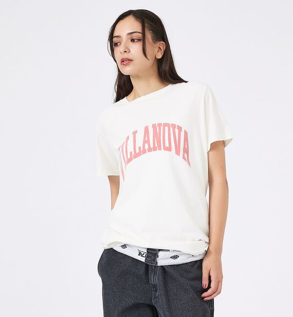 Rouge vif「【REMI RELIEF / レミレリーフ】SP加工/ロゴT/VILLANOVA」|Tシャツ・カットソー|