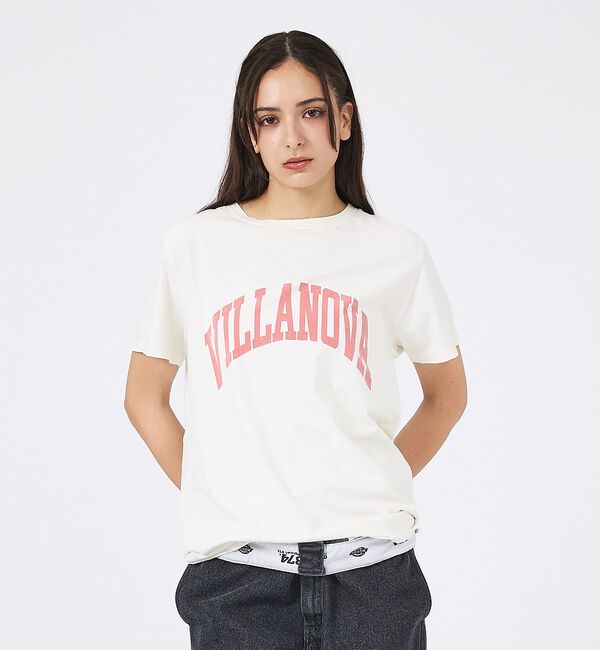 Rouge vif「【REMI RELIEF / レミレリーフ】SP加工/ロゴT/VILLANOVA」|Tシャツ・カットソー|