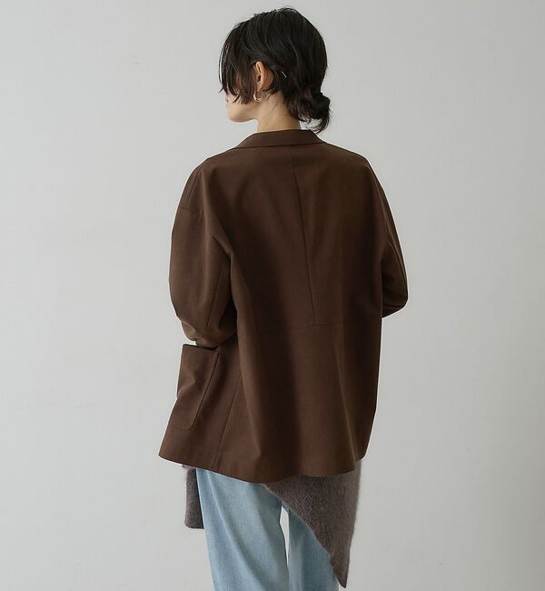 qualite「フォックスカシミアスリーブストール」|マフラー|