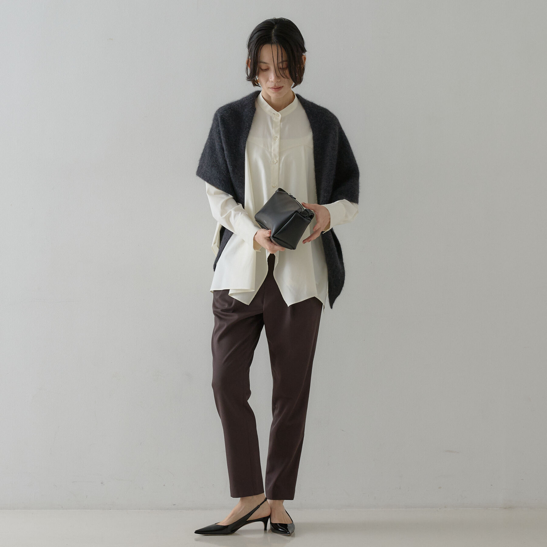 qualite「フォックスウールストール【予約】」|マフラー|