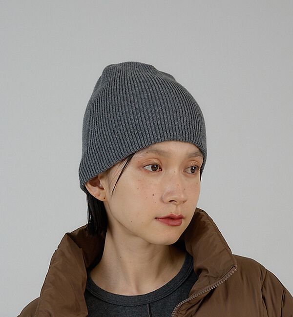NOMINE「コットン ビーニー/ニット帽」|その他|ライトグレー