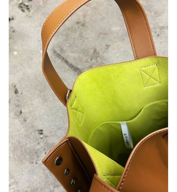 NOMINE「【cheek】rivet 2way tote 2WAY スタッズ トートバッグ」|トートバッグ|