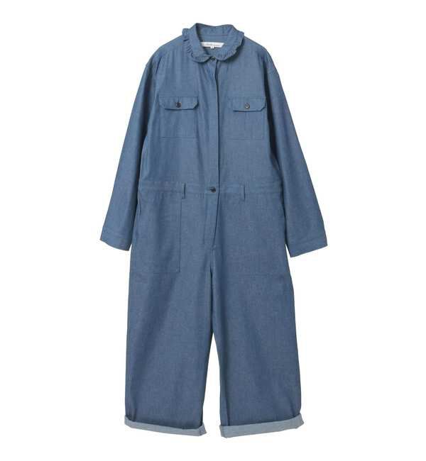 TIARA「【Bilitis dix-sept ans/ビリティス・ディセッタン】Denim All in One」|オールインワン|インディゴ