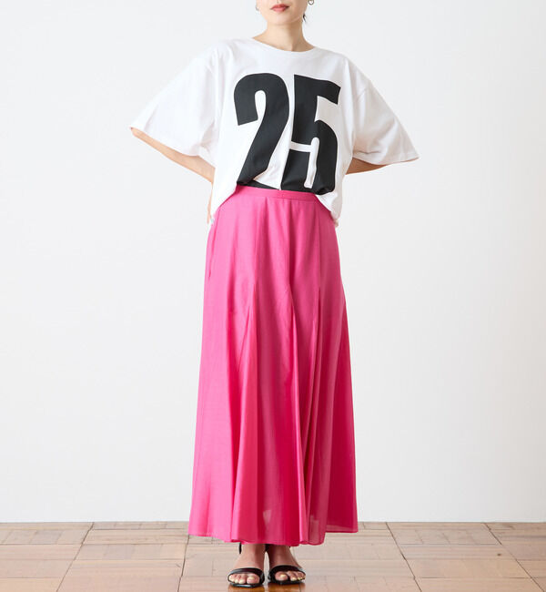 TIARA「《別注》【HEALTHY DENIM/ヘルシーデニム】25THプリントボクシーTシャツ」|Tシャツ・カットソー|
