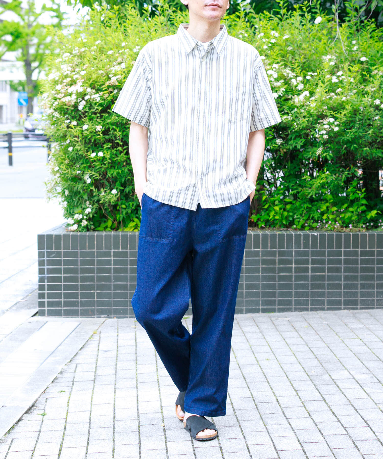 Sonny Label 「インドコットンストライプシャツ」|シャツ・ブラウス|