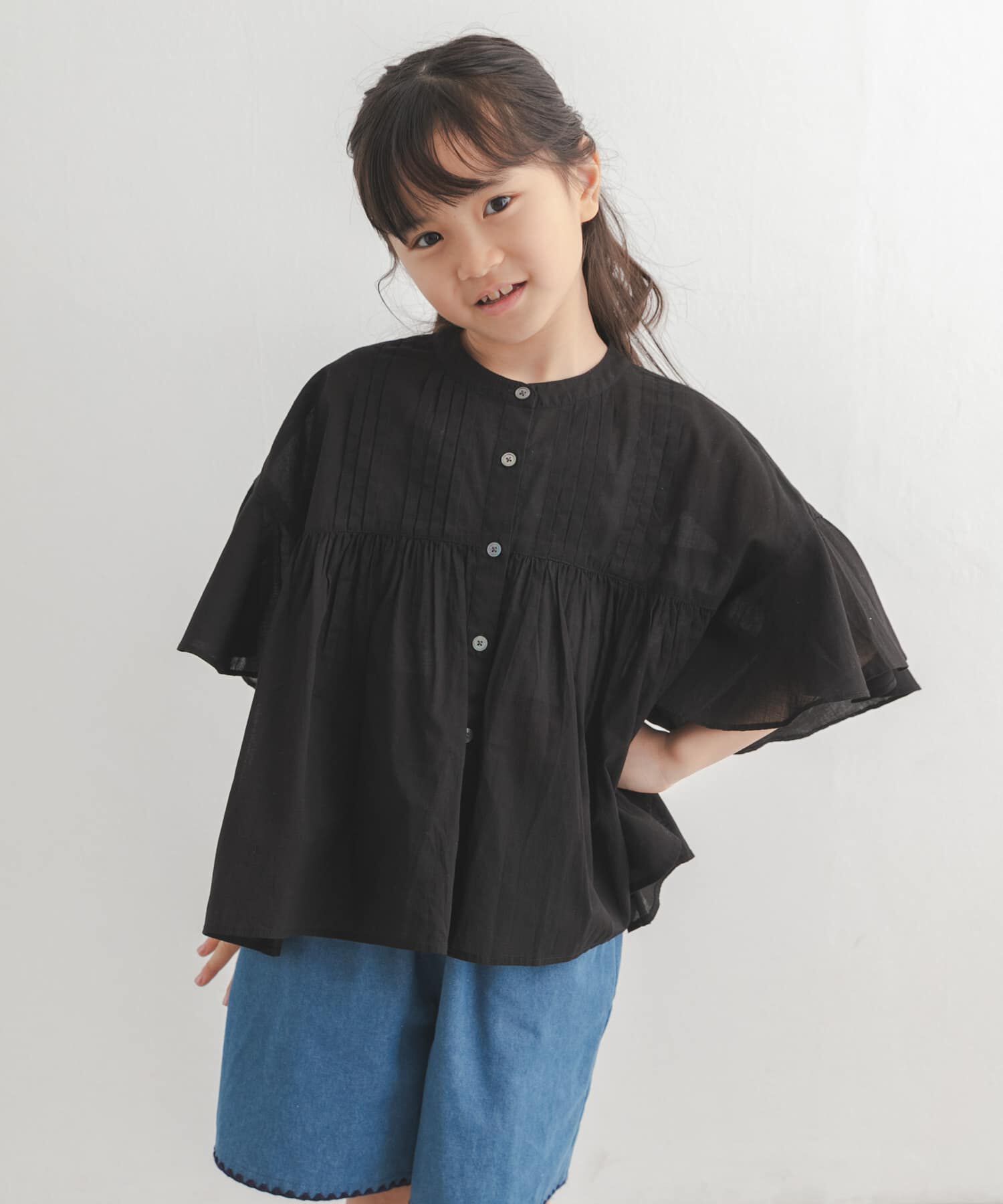 URBAN RESEARCH DOORS「『親子リンク』コットンボイルピンタックブラウス(KIDS)」|その他|