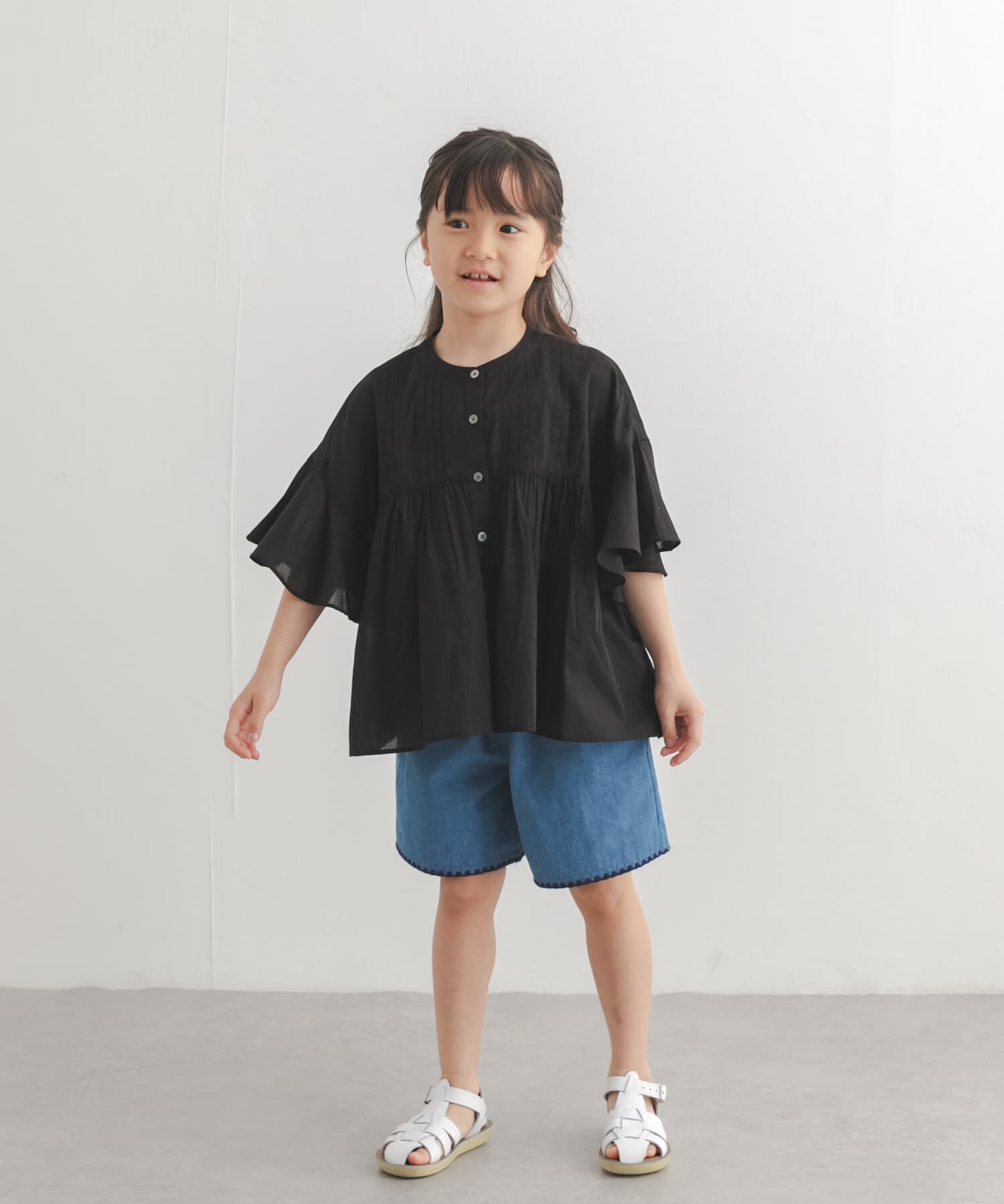 URBAN RESEARCH DOORS「『親子リンク』コットンボイルピンタックブラウス(KIDS)」|その他|