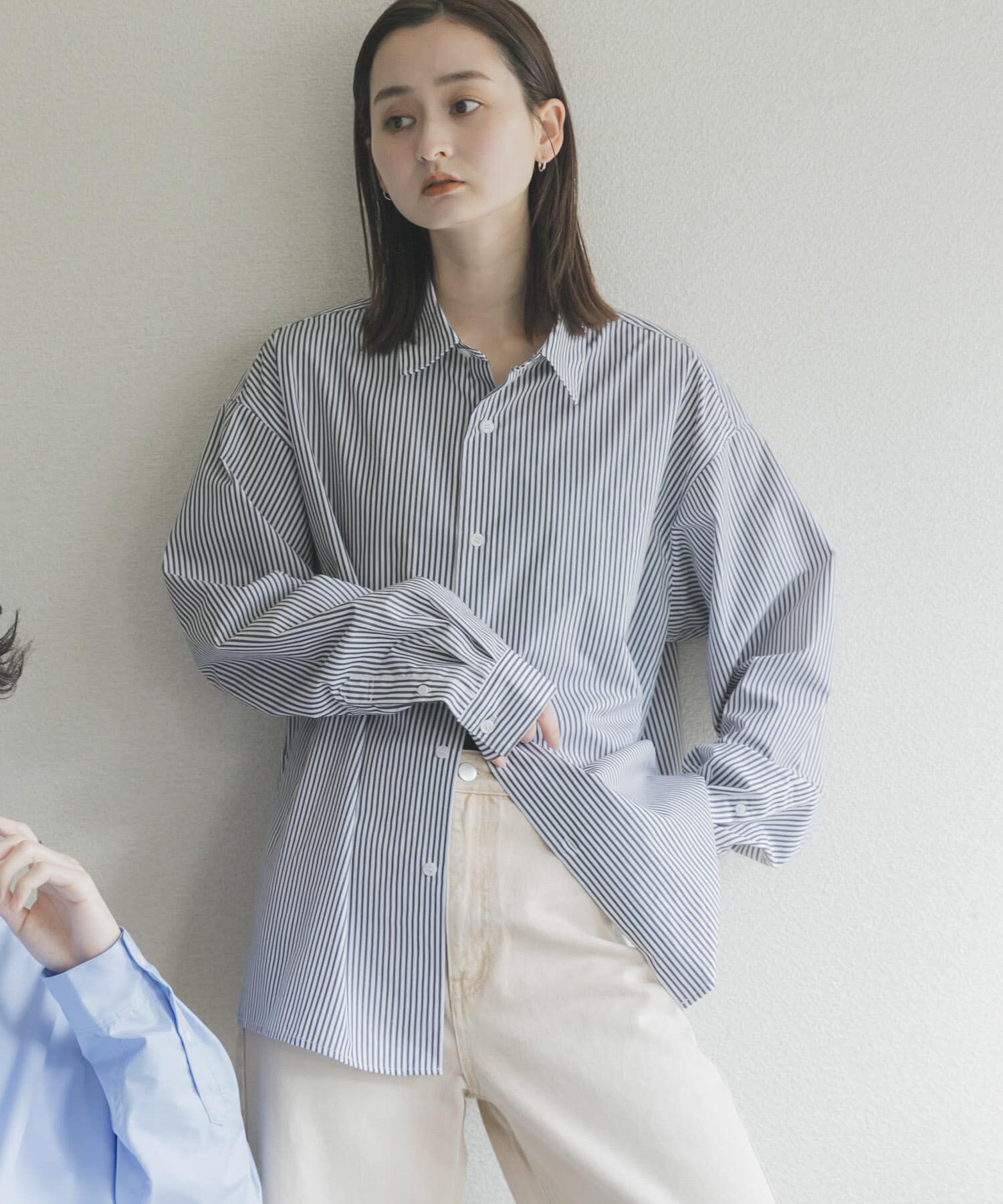 SENSE OF PLACE by URBAN RESEARCH「『ﾕﾆｾｯｸｽ』『ｲｰｼﾞｰｹｱ/速乾/接触冷感』ｺﾝﾌｫｰﾄﾚｷﾞ  」|シャツ・ブラウス|ブラック系その他