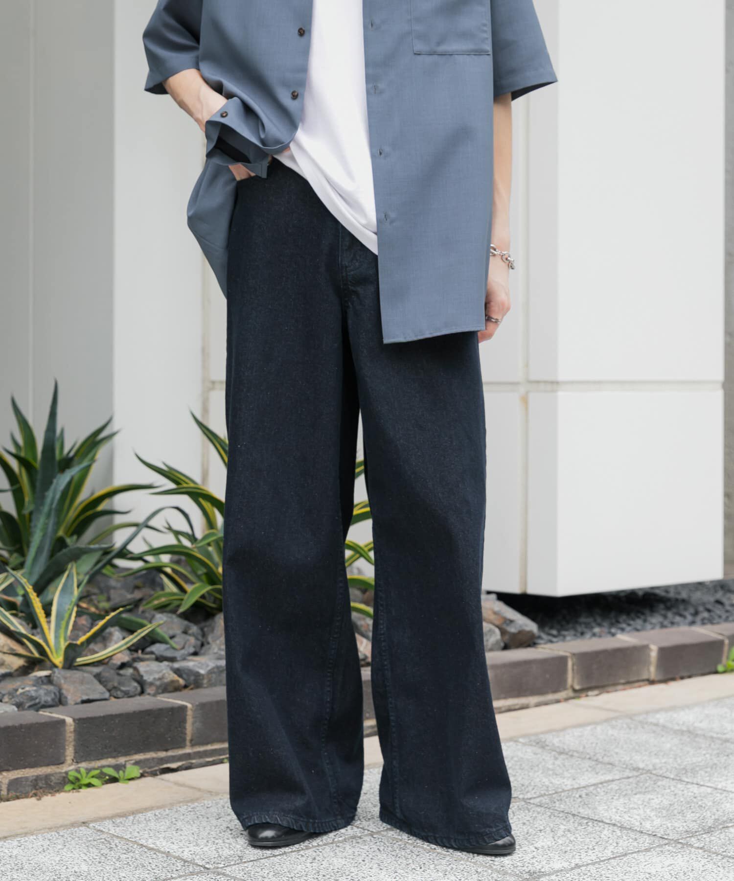 SENSE OF PLACE by URBAN RESEARCH「『一部WEB限定ｶﾗｰ』『ﾕﾆｾｯｸｽ』ｳﾞｨﾝﾃｰｼﾞﾗｲｸﾃﾞﾆﾑ 」|デニム|ワンウォッシュ