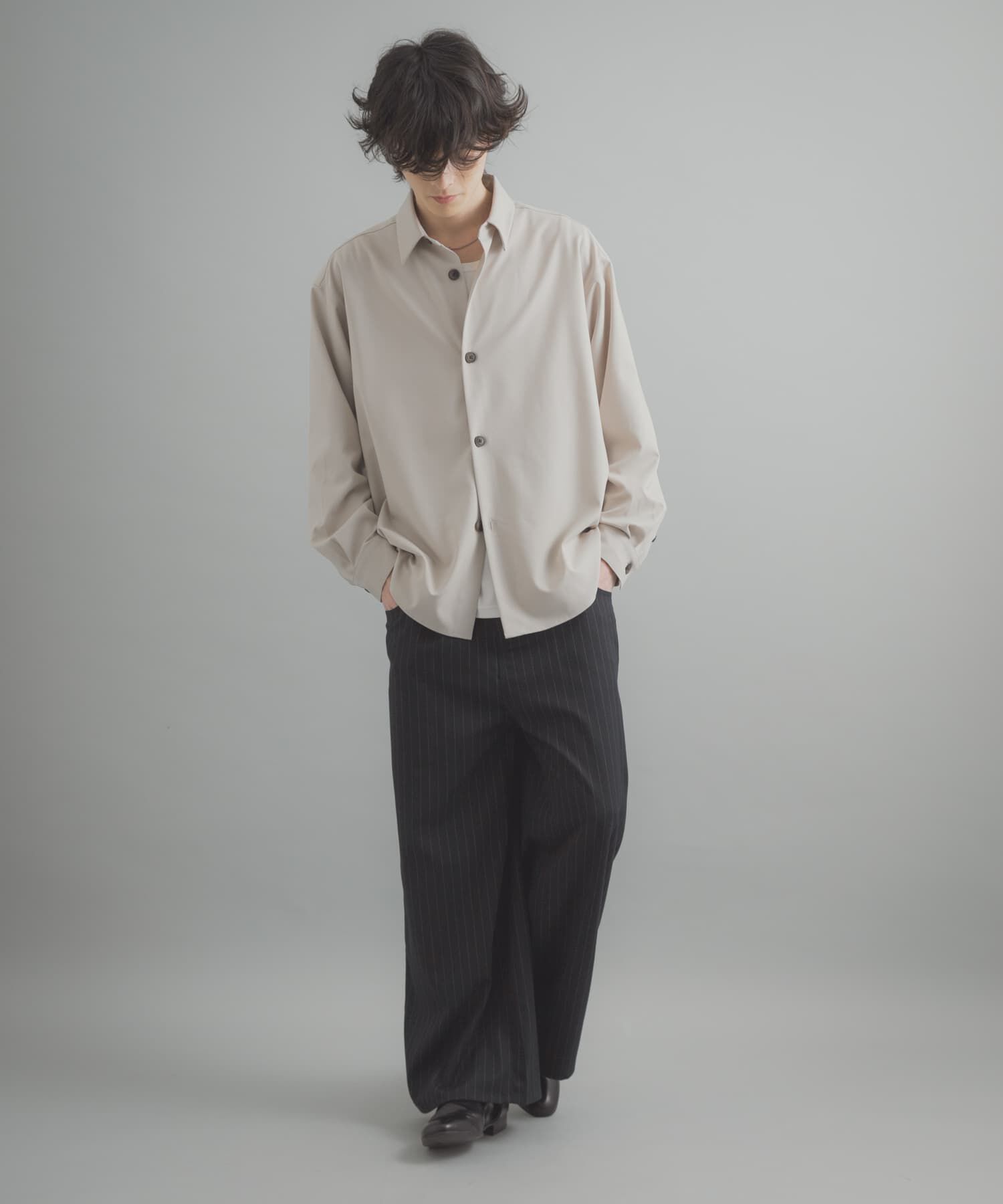 SENSE OF PLACE by URBAN RESEARCH「『ユニセックス』『イージーケア』カラールーズシャツ」|シャツ・ブラウス|
