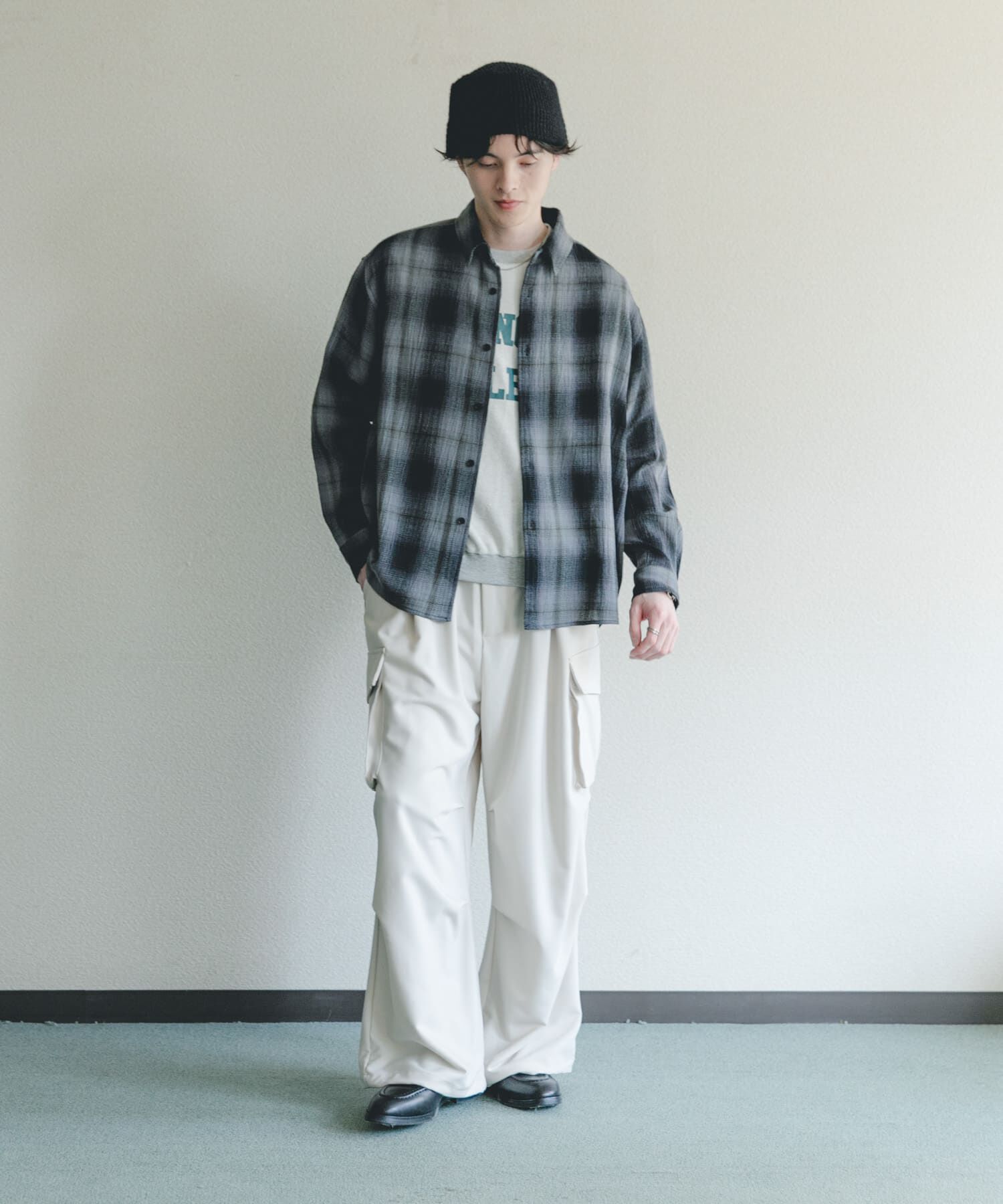 SENSE OF PLACE by URBAN RESEARCH「オンブレーチェックレギュラーカラーシャツ」|シャツ・ブラウス|