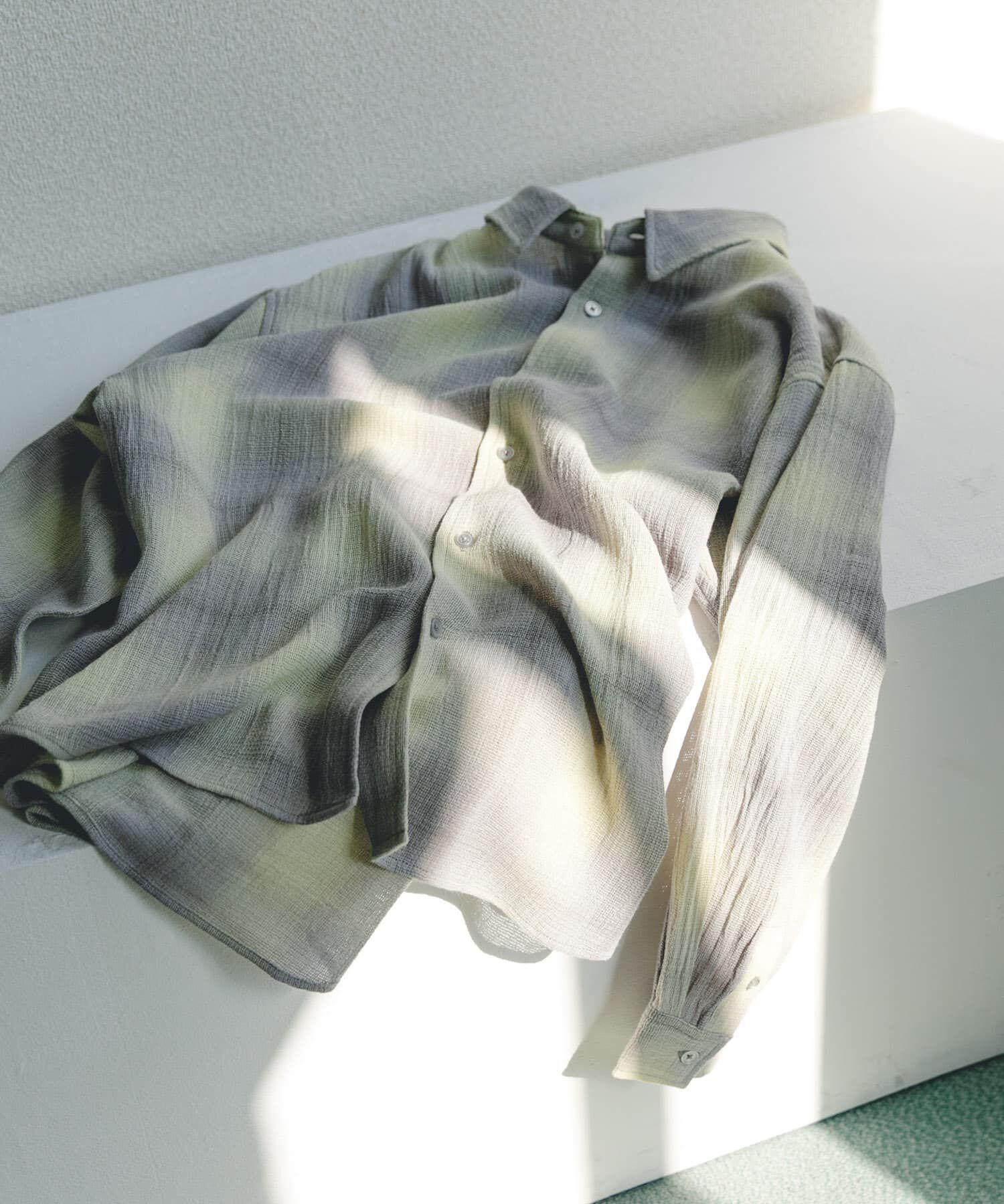 SENSE OF PLACE by URBAN RESEARCH「オンブレーチェックレギュラーカラーシャツ」|シャツ・ブラウス|