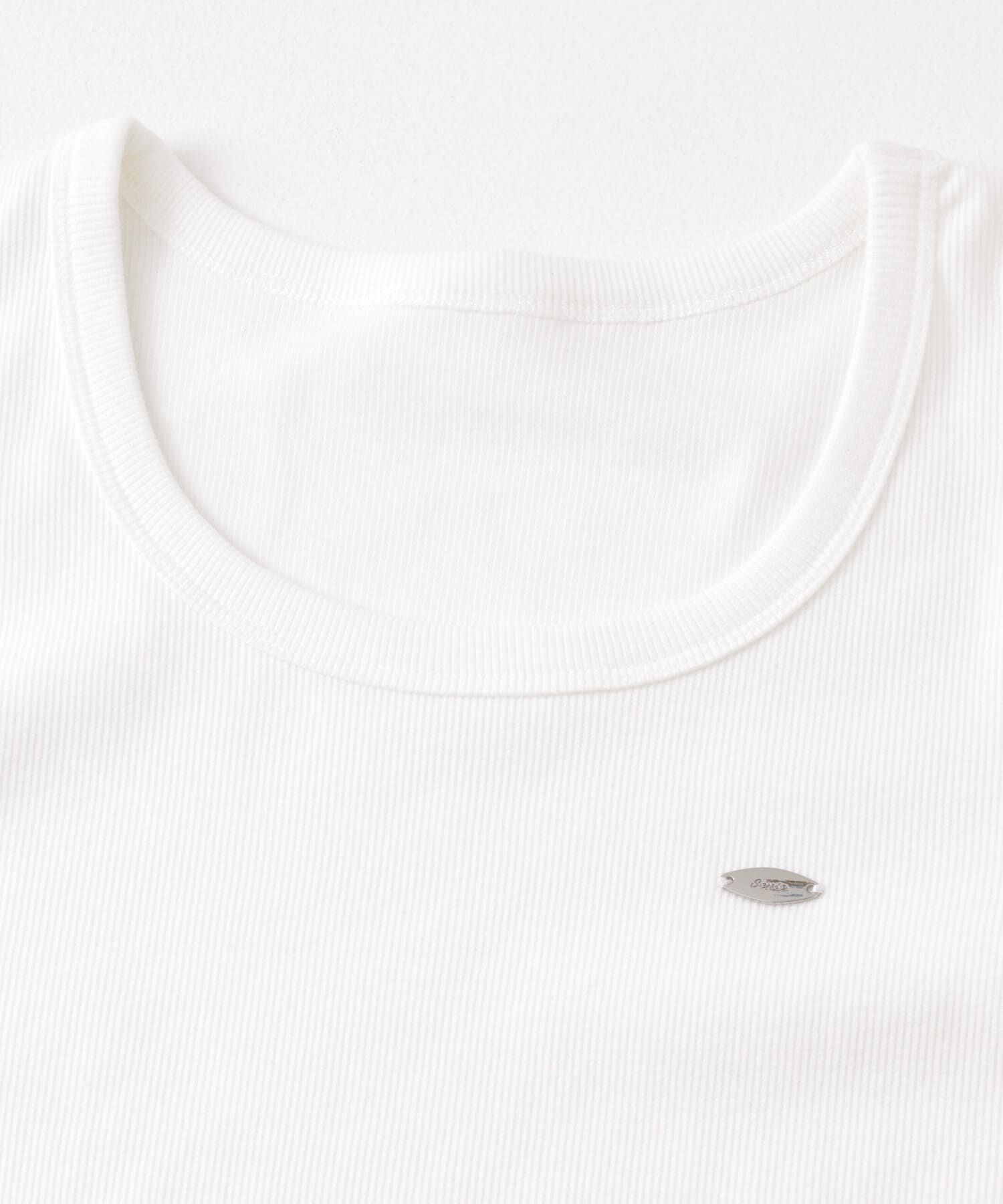 SENSE OF PLACE by URBAN RESEARCH「『一部WEB限定カラー』ラウンドネックリブTシャツ(半袖)」|Tシャツ・カットソー|