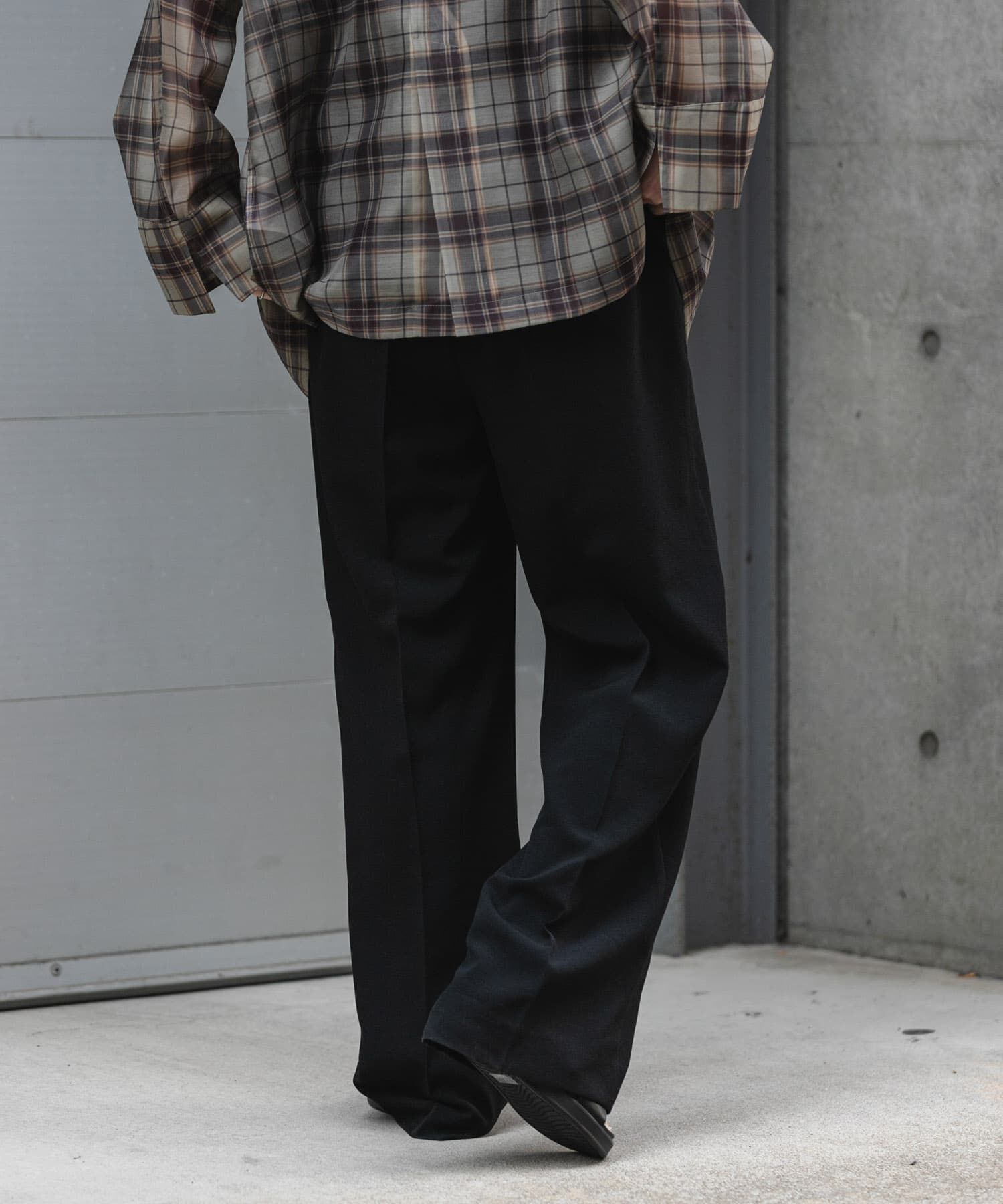 SENSE OF PLACE by URBAN RESEARCH「『一部WEB限定』『UR TECH DRYLUXE』リネンライクワイドパンツ」|その他|