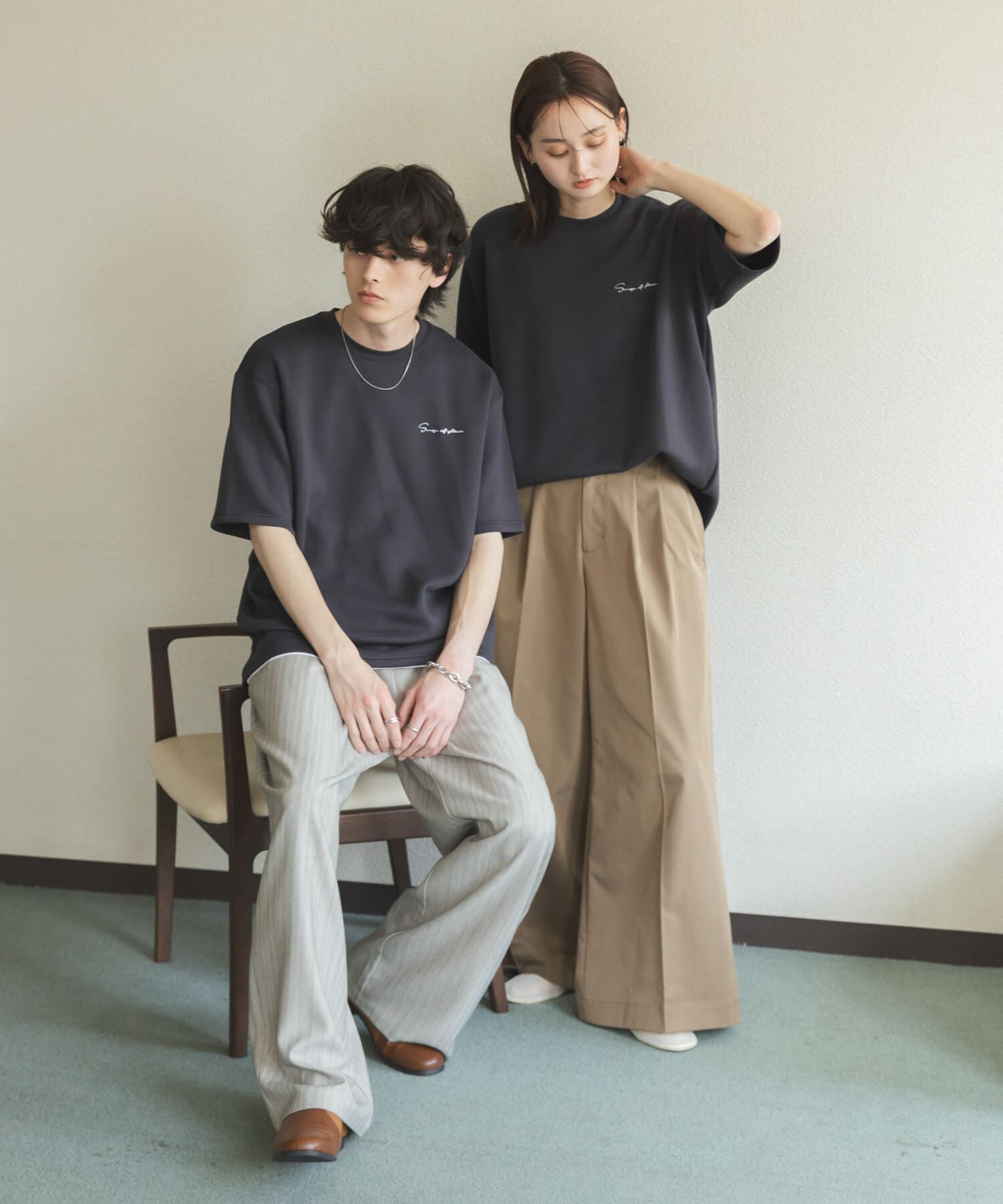 SENSE OF PLACE by URBAN RESEARCH「『一部WEB限定ｶﾗｰ』『接触冷感/速乾』ｼｼｭｳﾀﾞﾝﾎﾞｰﾙﾎﾟﾝﾁ」|Tシャツ・カットソー|