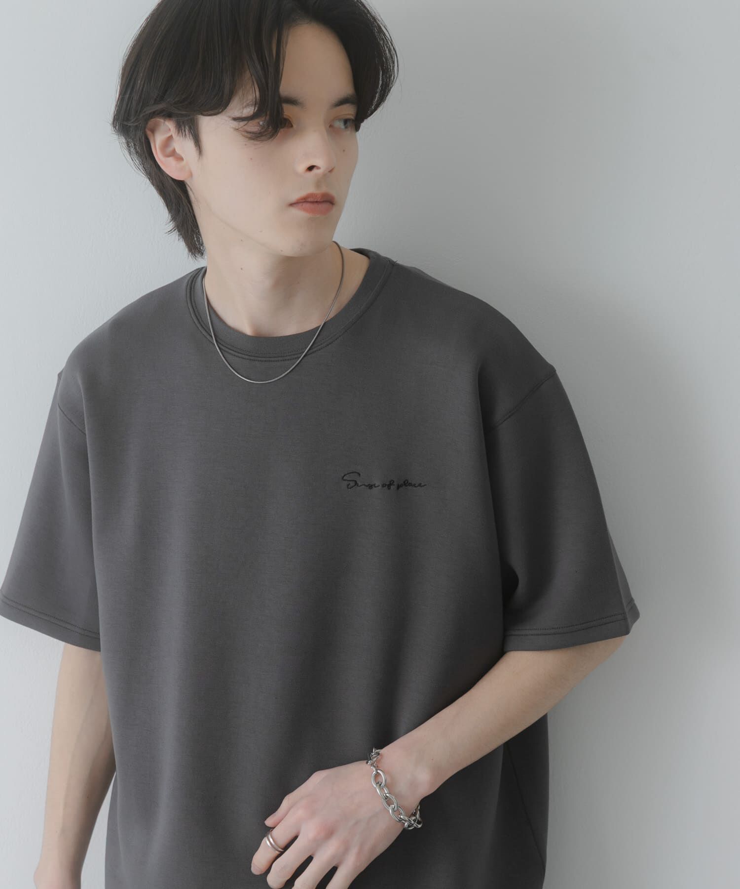 SENSE OF PLACE by URBAN RESEARCH「『一部WEB限定ｶﾗｰ』『接触冷感/速乾』ｼｼｭｳﾀﾞﾝﾎﾞｰﾙﾎﾟﾝﾁ」|Tシャツ・カットソー|