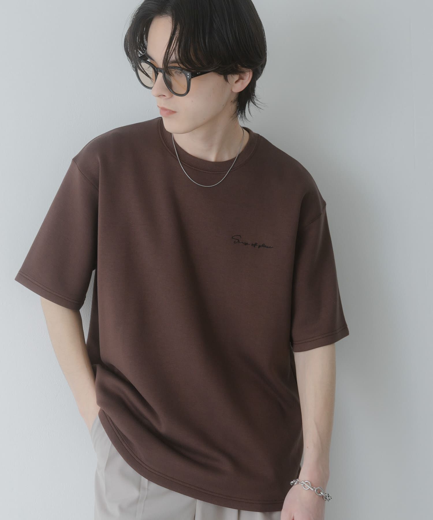SENSE OF PLACE by URBAN RESEARCH「『一部WEB限定ｶﾗｰ』『接触冷感/速乾』ｼｼｭｳﾀﾞﾝﾎﾞｰﾙﾎﾟﾝﾁ」|Tシャツ・カットソー|