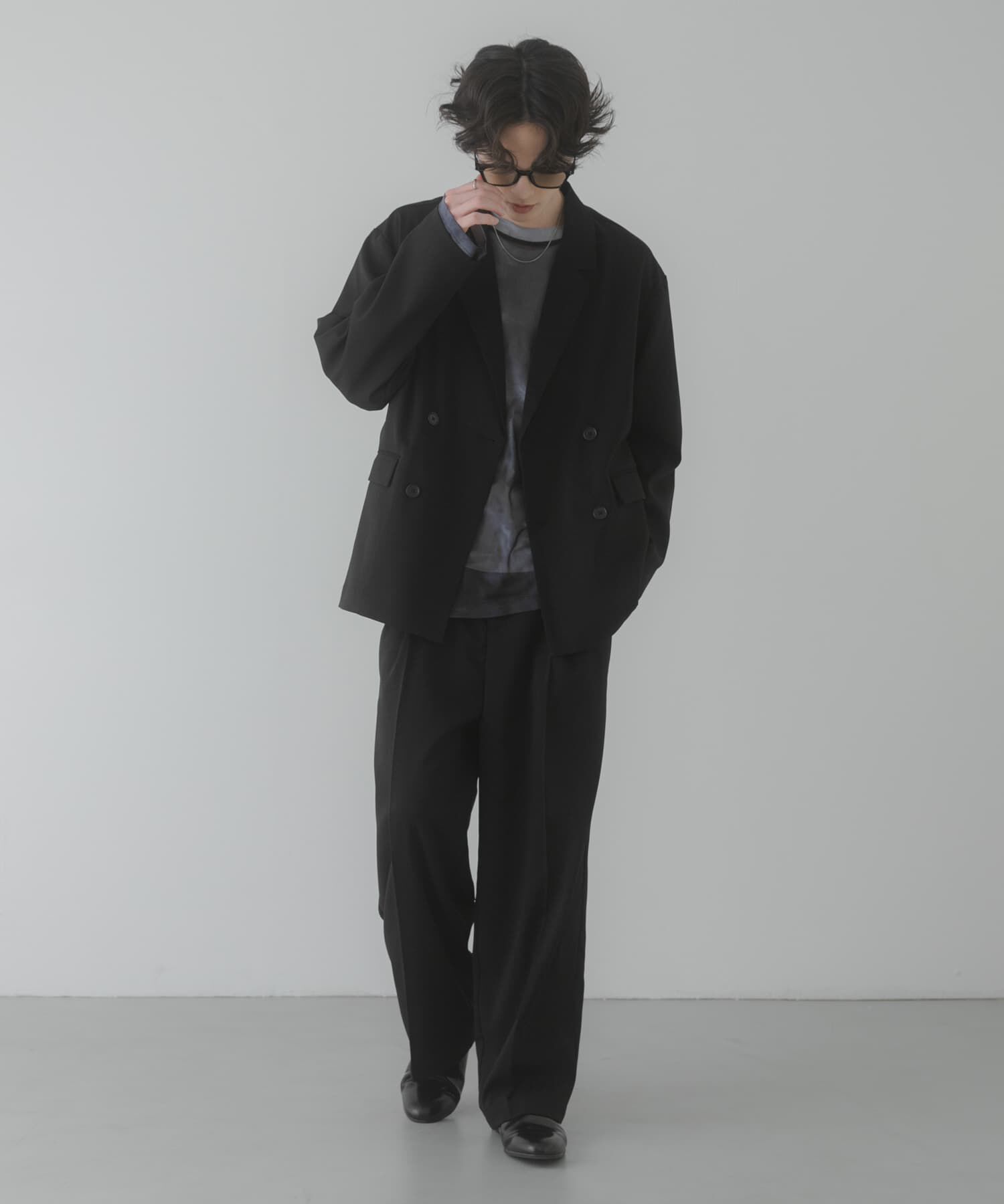SENSE OF PLACE by URBAN RESEARCH「『イージーケア/速乾』リネンライクタックワイドスラックス」|その他|