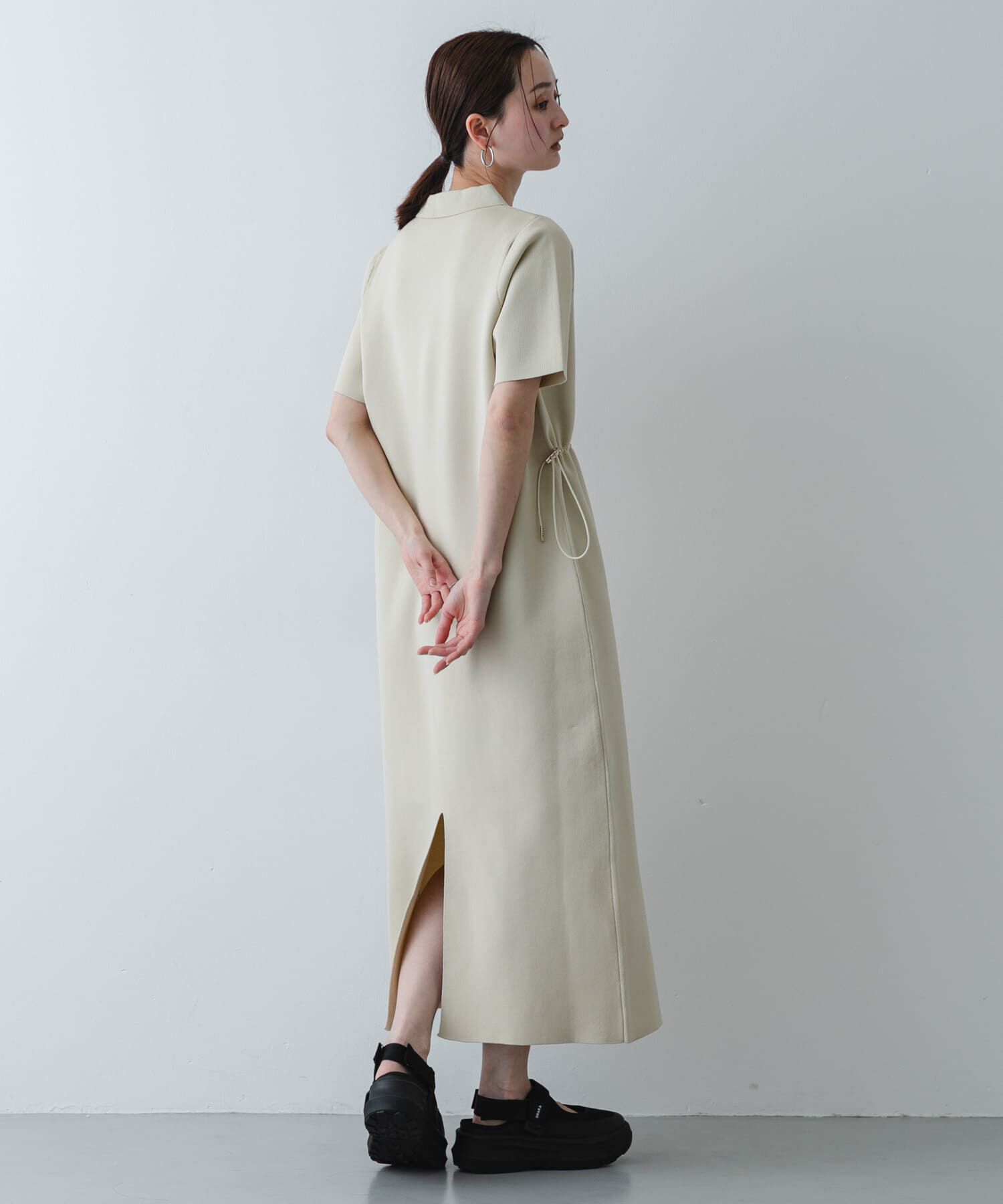 SENSE OF PLACE by URBAN RESEARCH「『洗濯可』フォルムニットワンピース」|ワンピース|