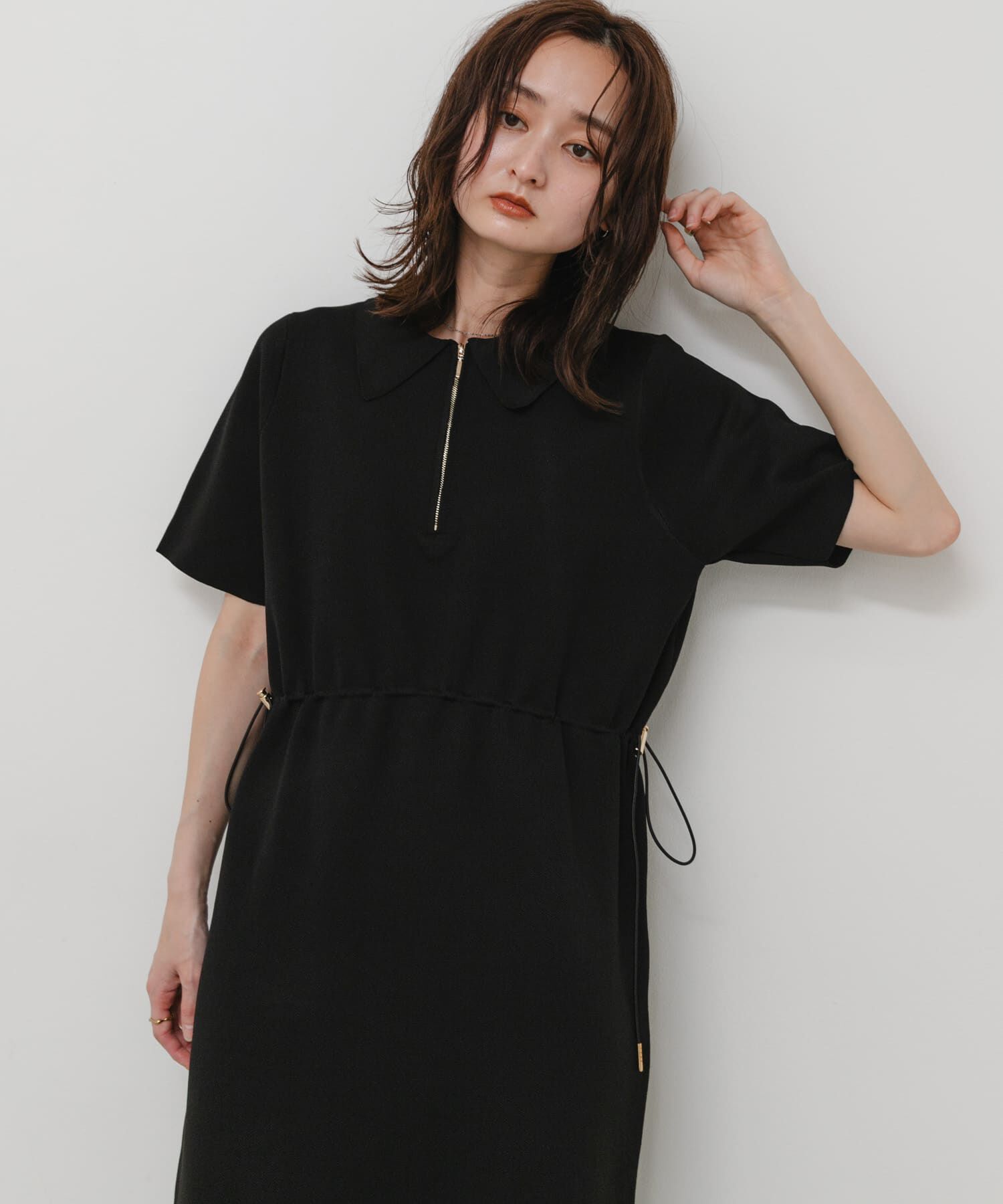 SENSE OF PLACE by URBAN RESEARCH「『洗濯可』フォルムニットワンピース」|ワンピース|