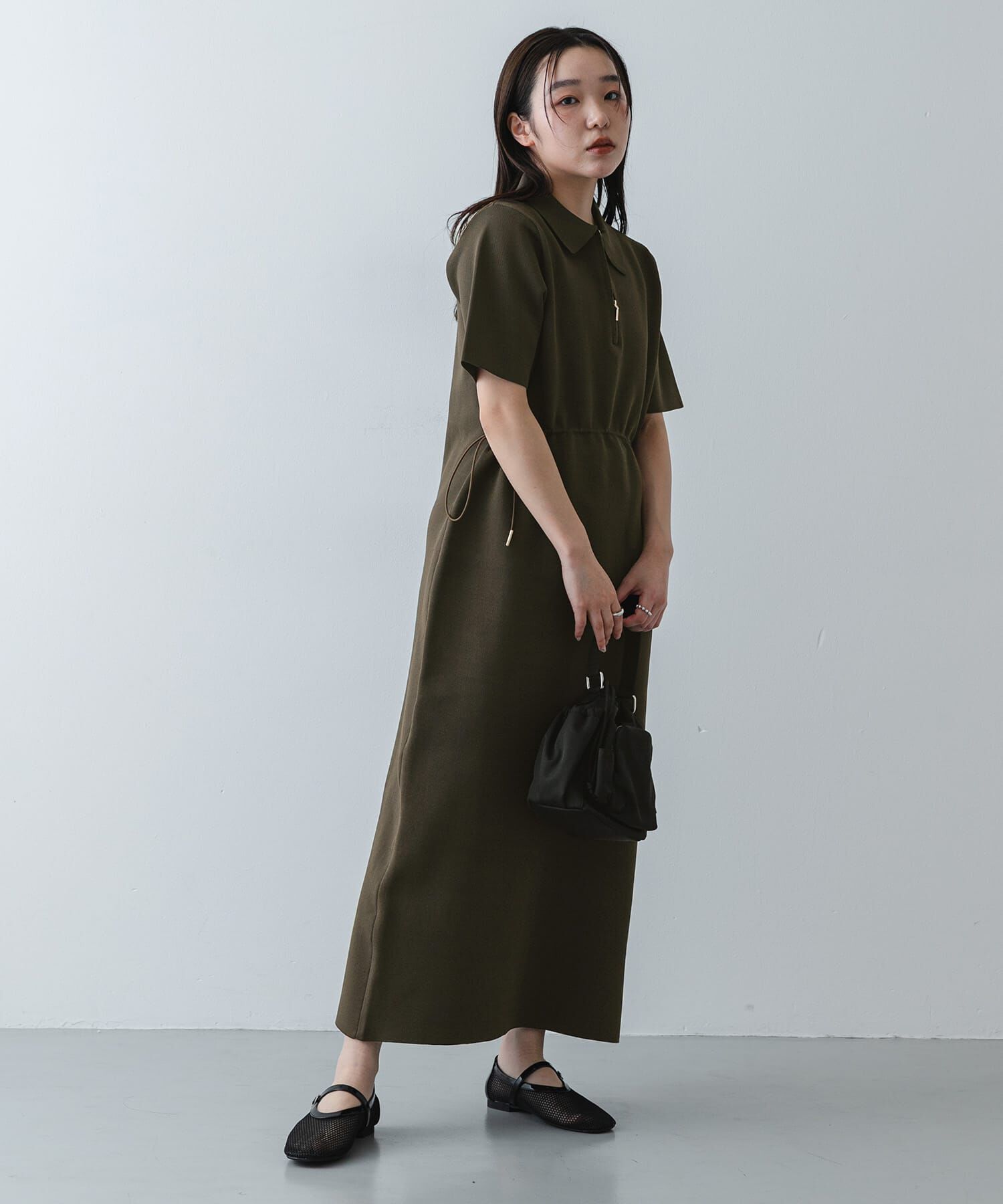 SENSE OF PLACE by URBAN RESEARCH「『洗濯可』フォルムニットワンピース」|ワンピース|