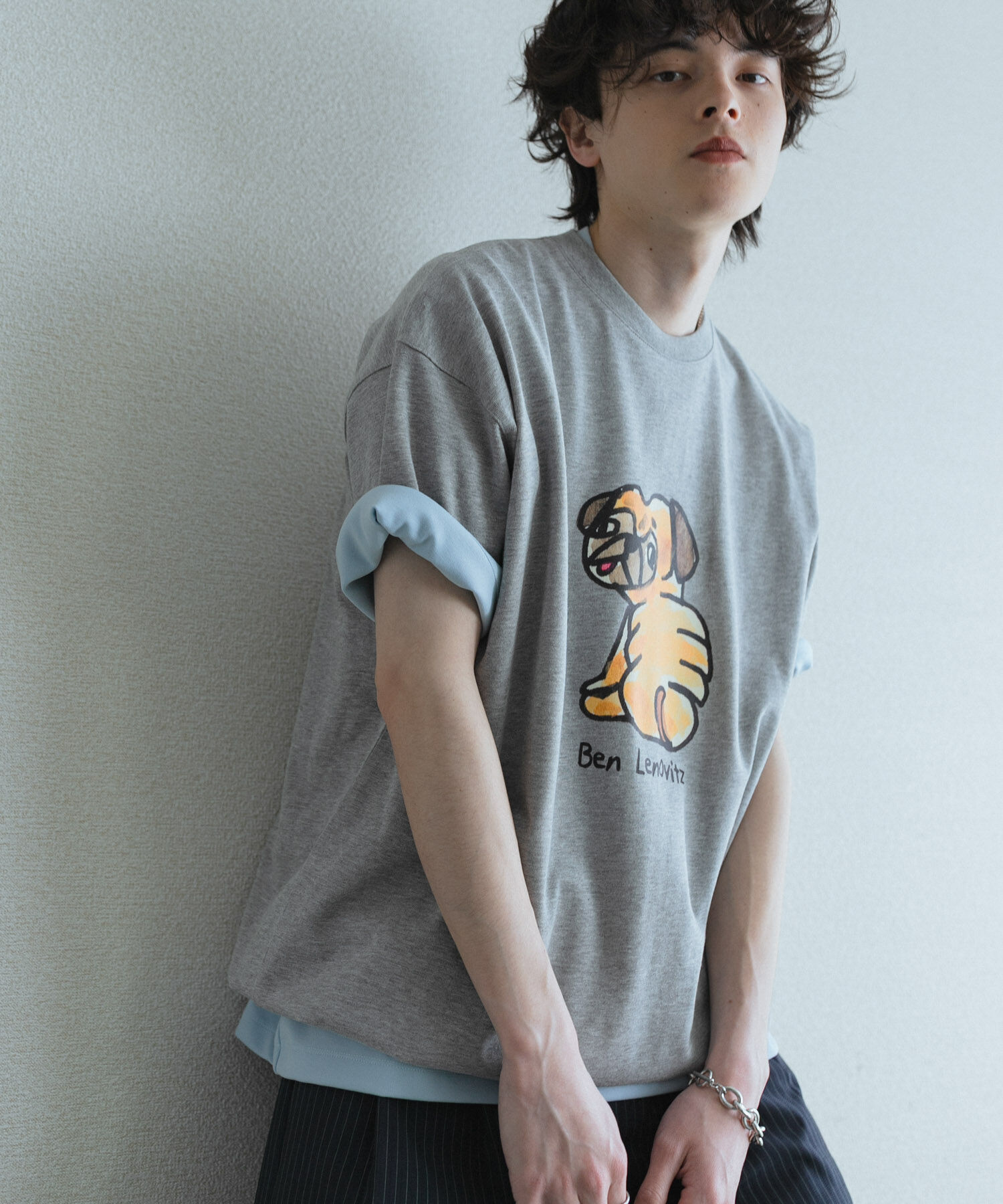SENSE OF PLACE by URBAN RESEARCH「『別注』Ben Lenovitz&times;SENSE OF PLACE　SHORT-SLEEVE T-SHIRTS」|Tシャツ・カットソー|