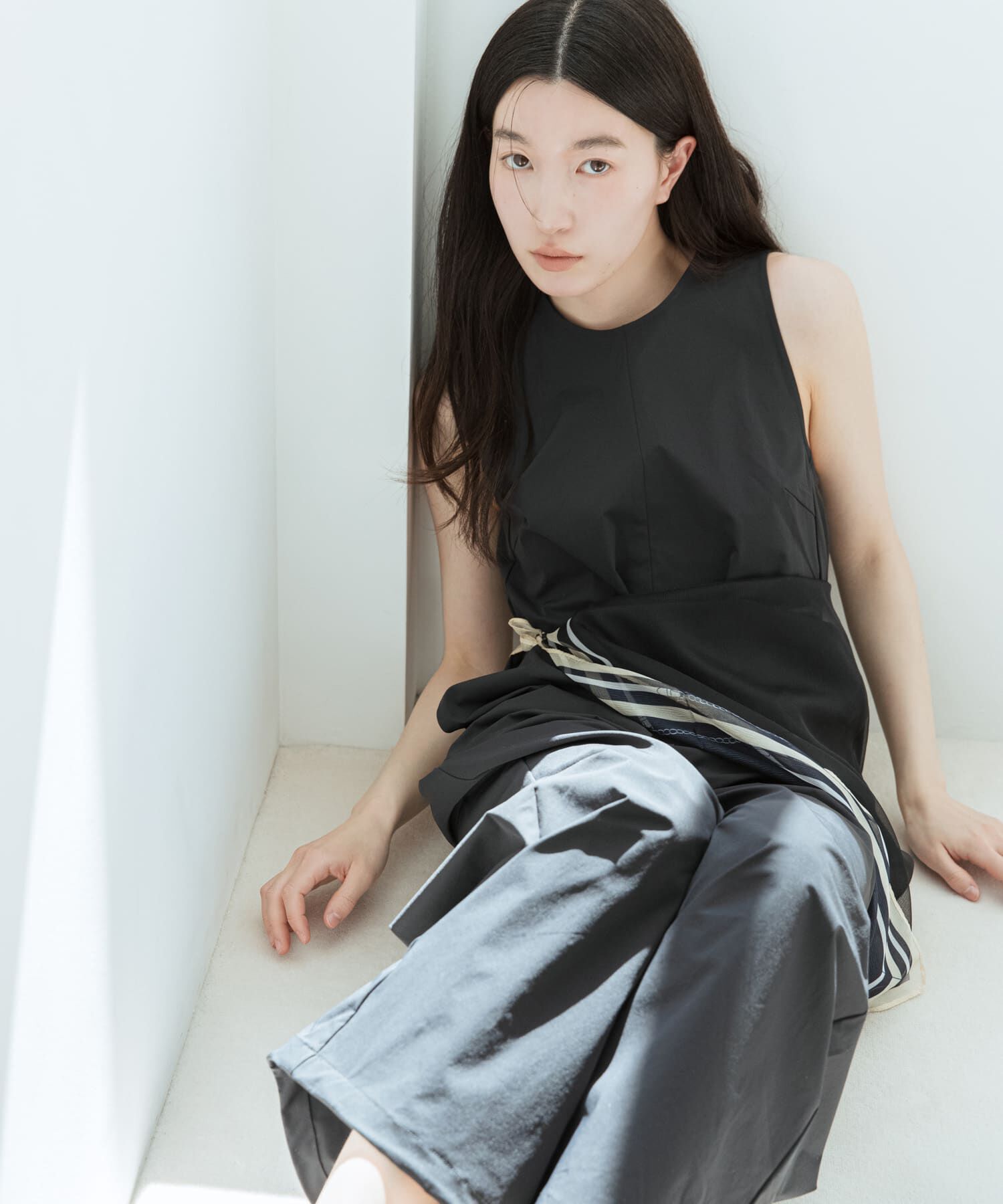 SENSE OF PLACE by URBAN RESEARCH「撥水ロンパース」|スカート|