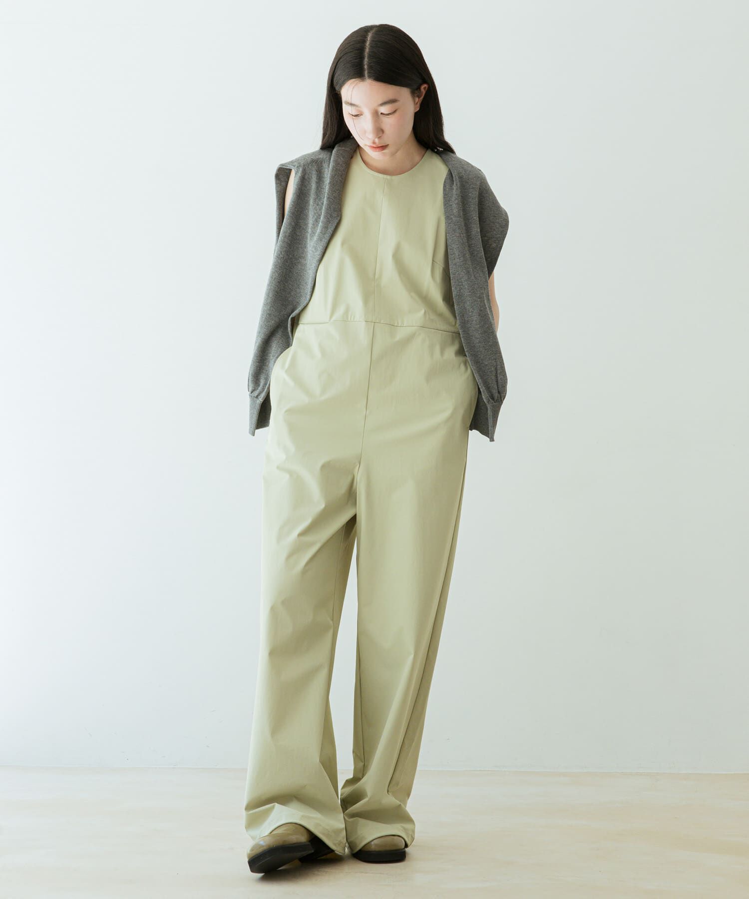 SENSE OF PLACE by URBAN RESEARCH「撥水ロンパース」|スカート|