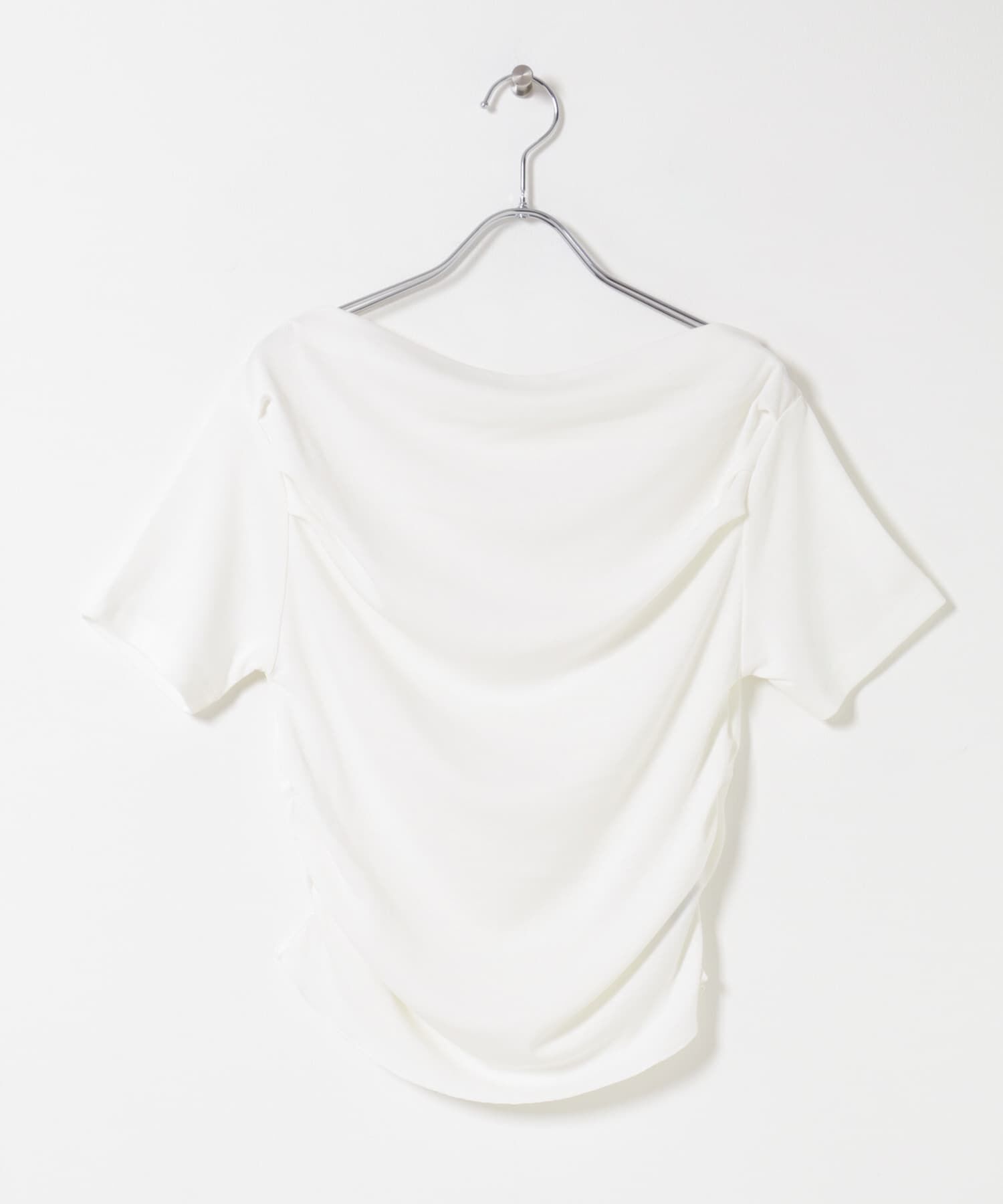 SENSE OF PLACE by URBAN RESEARCH「シアードレープトップ(半袖)」|Tシャツ・カットソー|