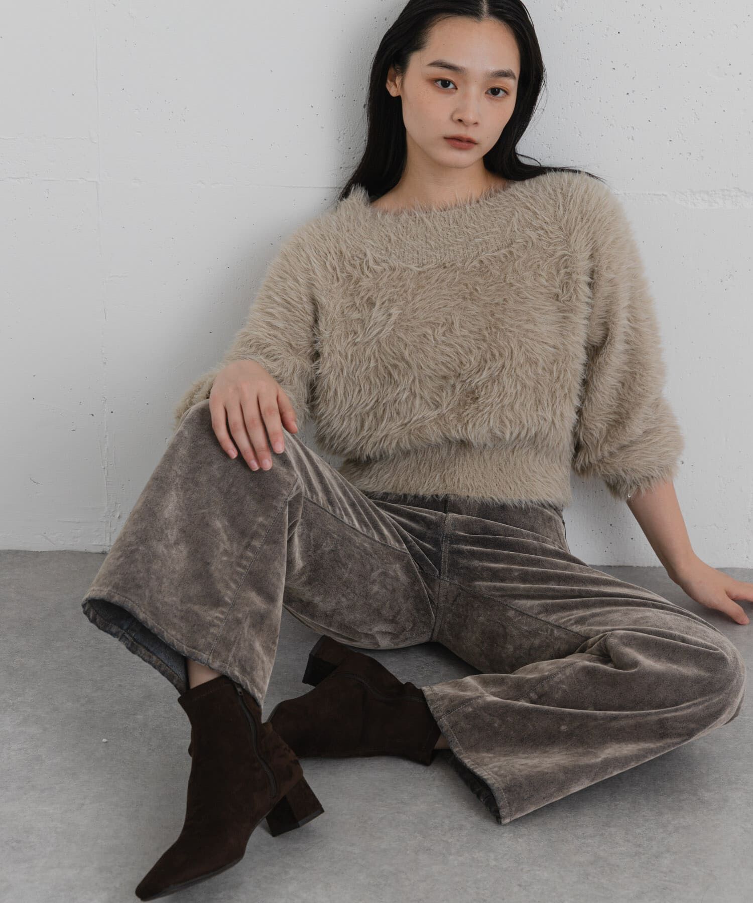 SENSE OF PLACE by URBAN RESEARCH「『WEB限定』『抗菌/防水/防臭』センターシームストレッチブーツ」|ショートブーツ|
