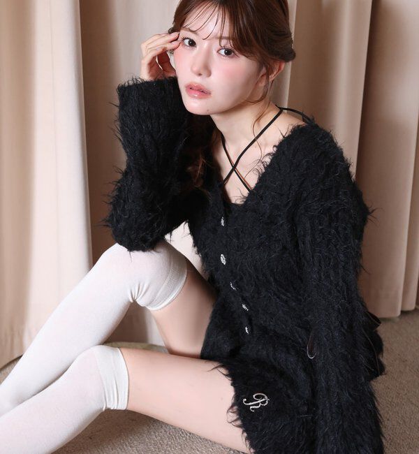  「【Premium order】ふわモテペプラムニット/セットアップ可能」|ニット・セーター|