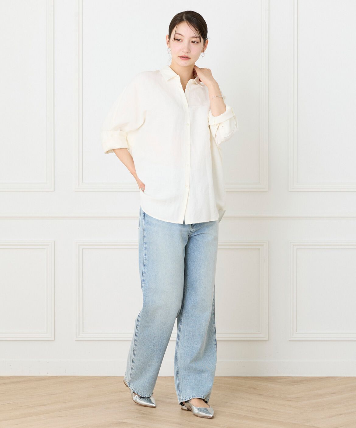 DAY by DAY it&rsquo;s international「レーヨンリネンドルマンシャツ」|シャツ・ブラウス|