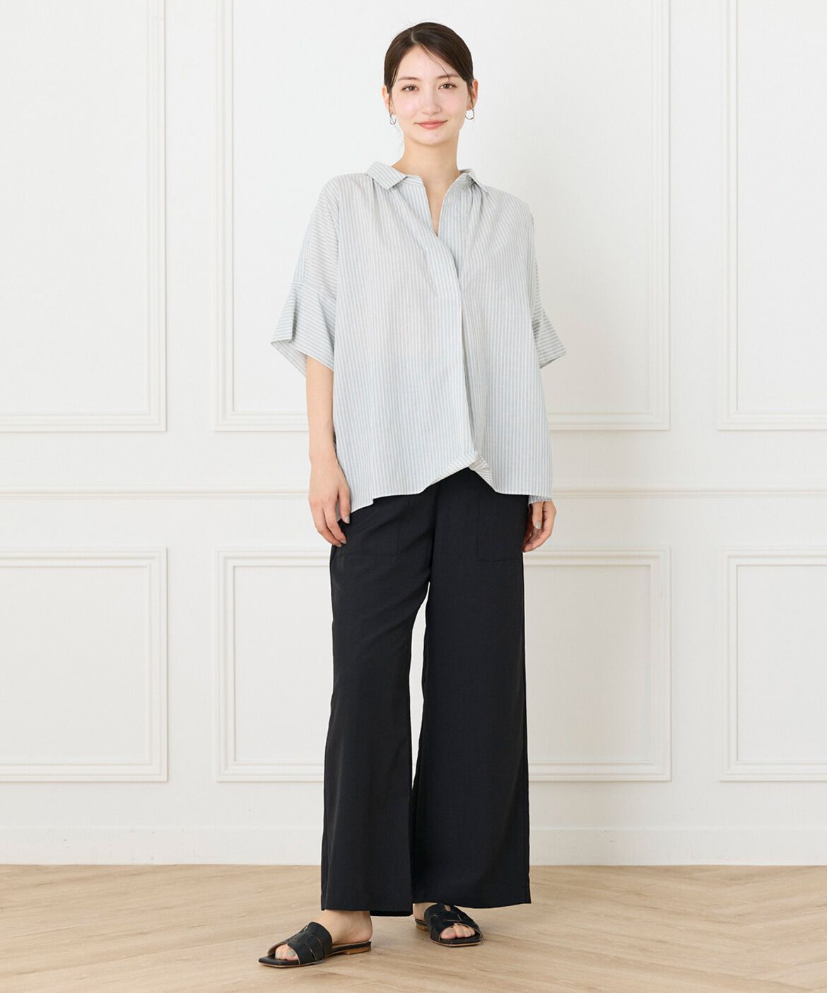 DAY by DAY it&rsquo;s international「オーバーサイズスキッパーシャツ」|シャツ・ブラウス|