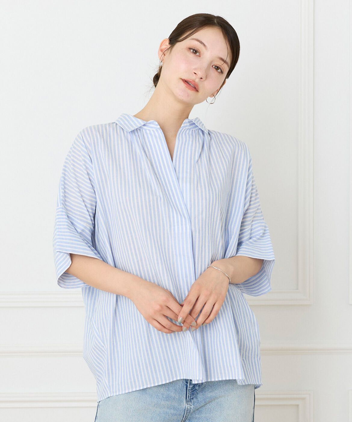 DAY by DAY it&rsquo;s international「オーバーサイズスキッパーシャツ」|シャツ・ブラウス|