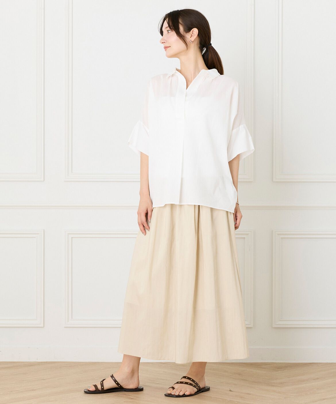 DAY by DAY it&rsquo;s international「オーバーサイズスキッパーシャツ」|シャツ・ブラウス|