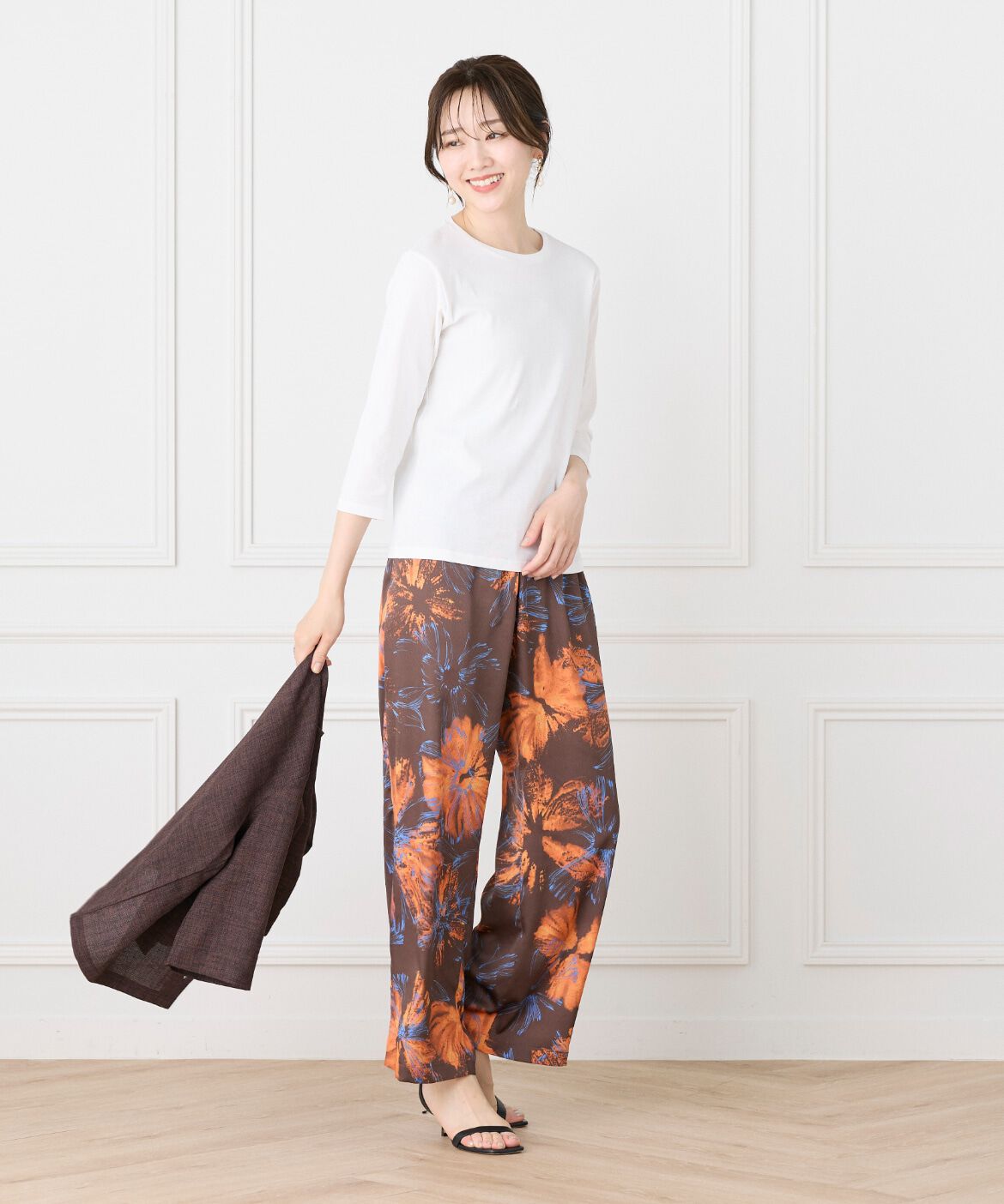 7-IDconcept.「《大きいサイズ》7分袖Tシャツ《日本製》」|Tシャツ・カットソー|