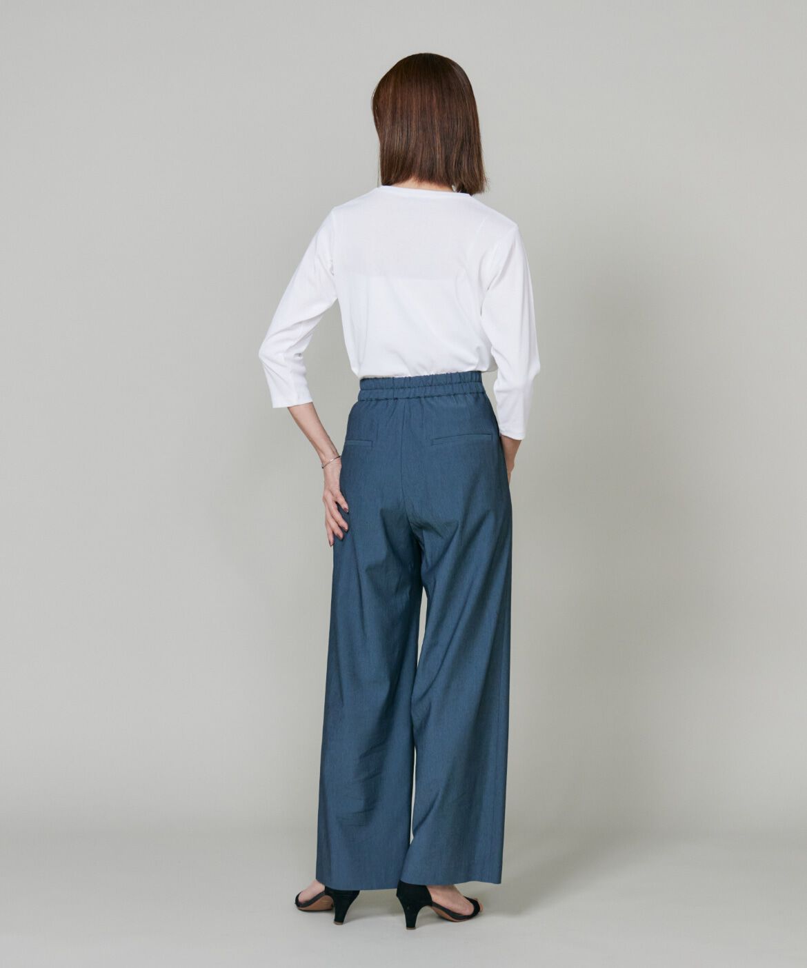 7-IDconcept.「《大きいサイズ》7分袖Tシャツ《日本製》」|Tシャツ・カットソー|