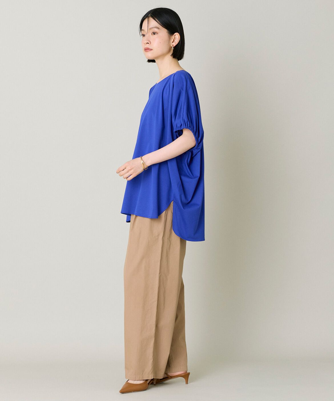 DAY by DAY it&rsquo;s international「ギャザー袖カットプルオーバー」|Tシャツ・カットソー|