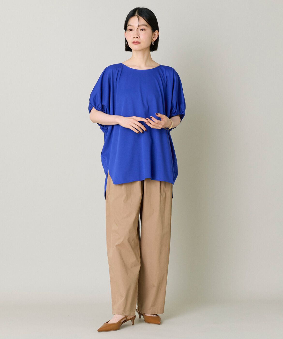 DAY by DAY it&rsquo;s international「ギャザー袖カットプルオーバー」|Tシャツ・カットソー|