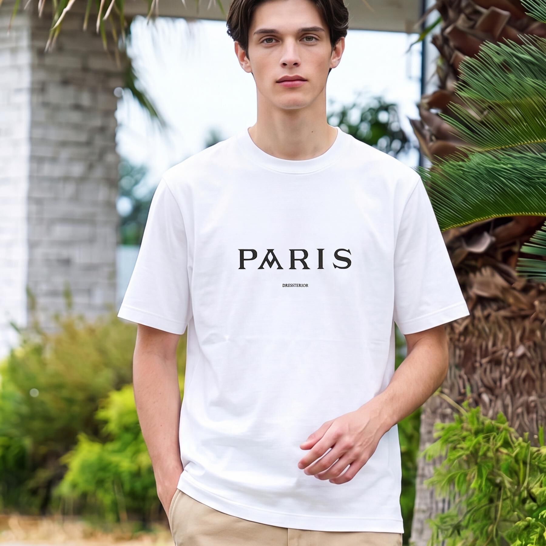DRESSTERIOR「【接触冷感／UVカット／抗菌防臭／しわ防止】クールデオドラント ロゴTシャツ」|Tシャツ・カットソー|