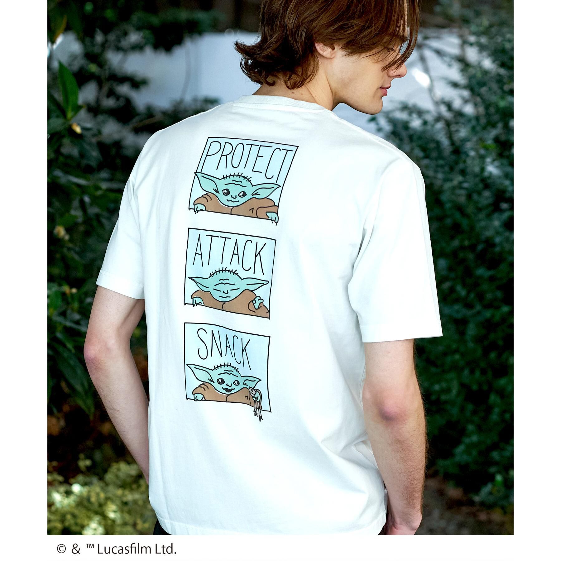 DRESSTERIOR「【接触冷感】STAR WARS カートゥーンTシャツ」|Tシャツ・カットソー|