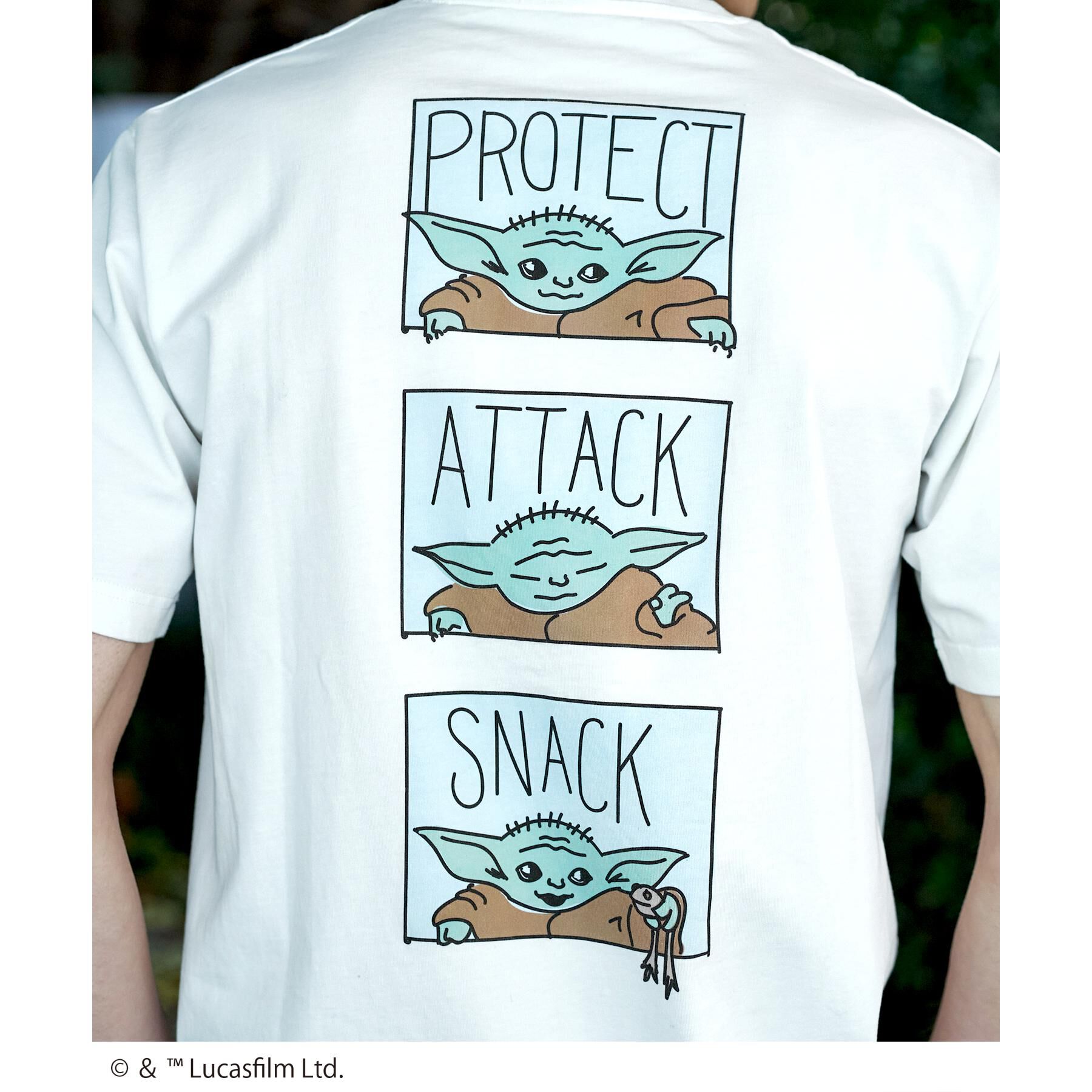 DRESSTERIOR「【接触冷感】STAR WARS カートゥーンTシャツ」|Tシャツ・カットソー|