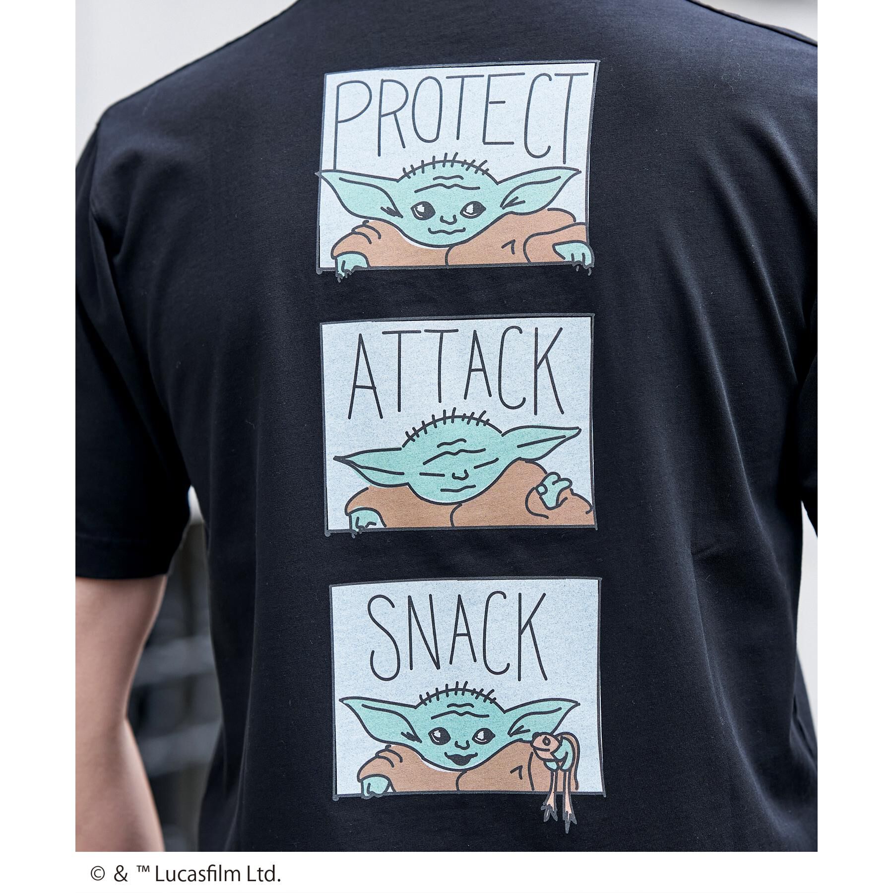 DRESSTERIOR「【接触冷感】STAR WARS カートゥーンTシャツ」|Tシャツ・カットソー|