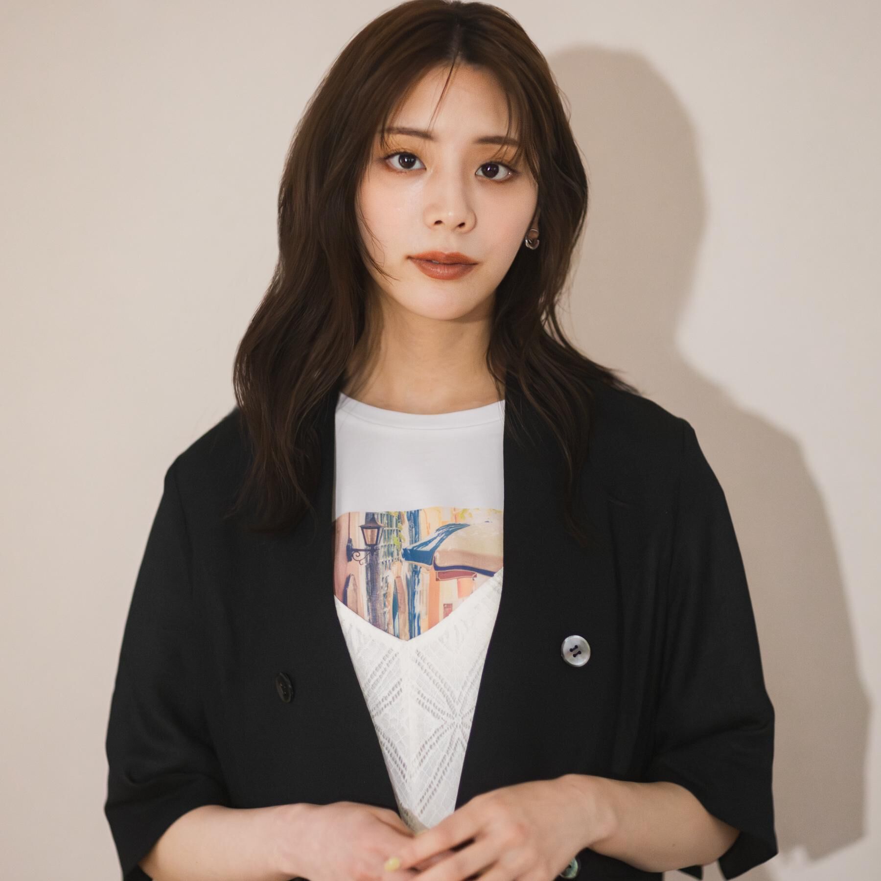 grove「【UVカット/接触冷感】プリントアソート5分袖Tシャツ」|Tシャツ・カットソー|
