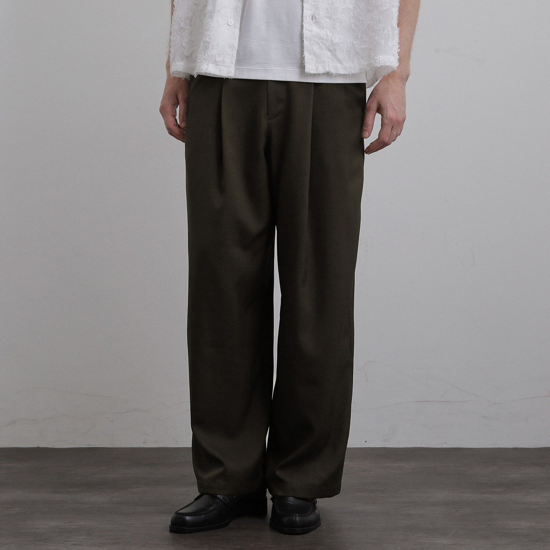 tk.TAKEO KIKUCHI「リネン調バレルパンツ」|その他|