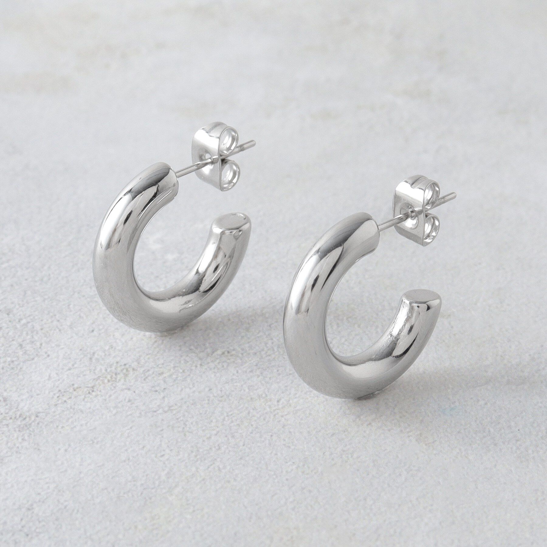 tk.TAKEO KIKUCHI「【ステンレス】フープピアス」|ピアス|